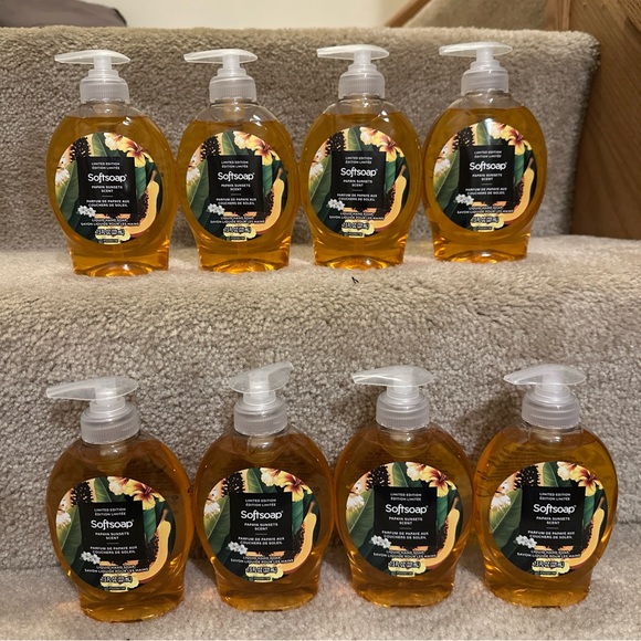 Softsoap Papaya Sunsets hand soap new Lot of 8 - Picture 1 of 1
